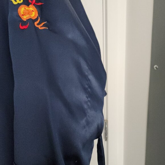 Kimono robe blue ONESIZE UNISEX cardigan - Picture 7 of 8